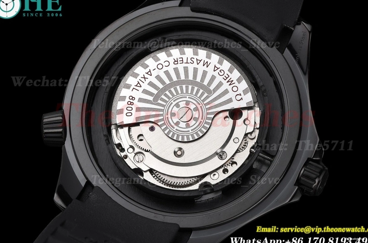 Dial 42mm MY8215 GDF Black 300m RU PVD Seamaster 1202